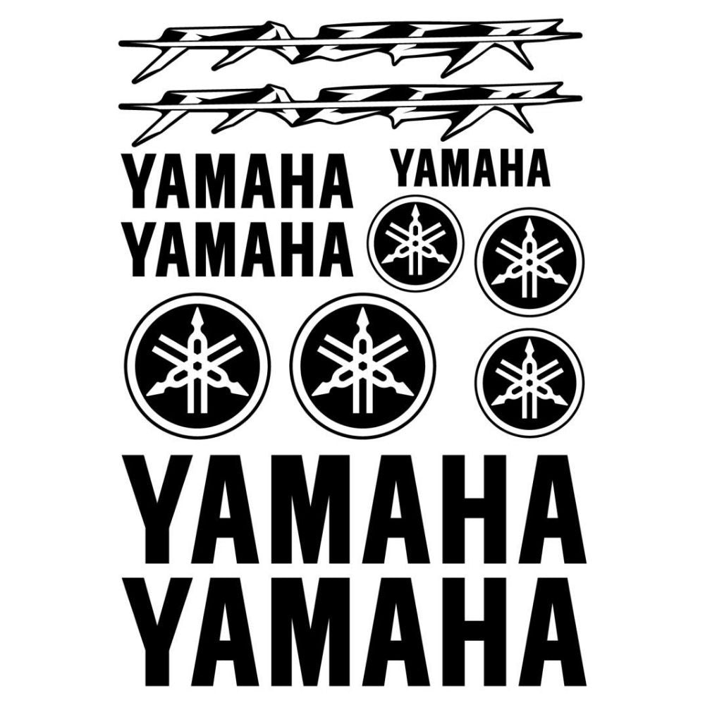 Sticker Master Yamaha Fazer Sticker Set Model 3 Sticker Set Motor Çıkartma Etiket