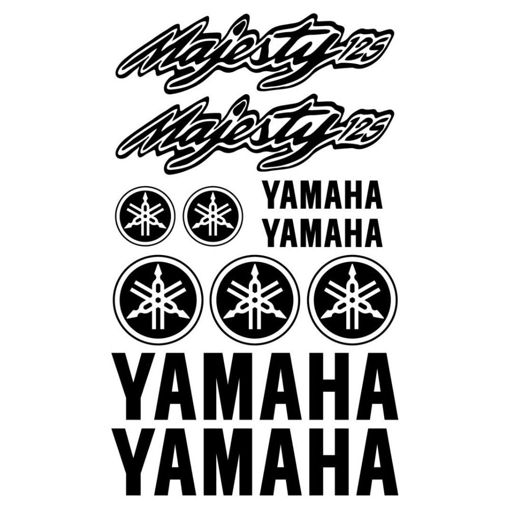 Sticker Master Yamaha Majesty 125 Sticker Set Motor Çıkartma Etiket