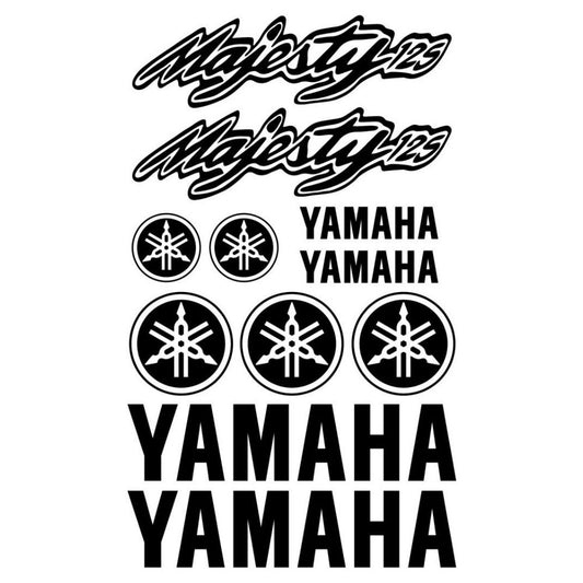 Sticker Master Yamaha Majesty 125 Sticker Set Motor Çıkartma Etiket