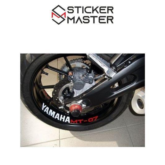 Sticker Master Yamaha Mt 07 Sticker Set Motor Çıkartma Etiket 8 Adet