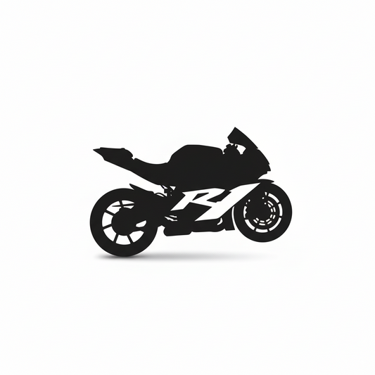 Sticker Master Yamaha R1 Sticker Motor Çıkartma Etiket 15 Cm