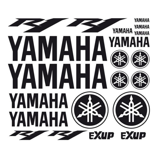 Sticker Master Yamaha R1 Sticker Set-1 Motor Çıkartma Etiket