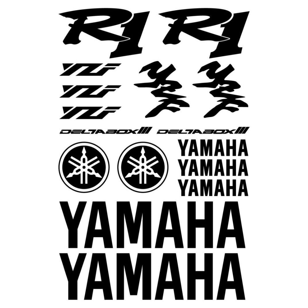 Sticker Master Yamaha R1 Yzf Sticker Set-1 Motor Çıkartma Etiket