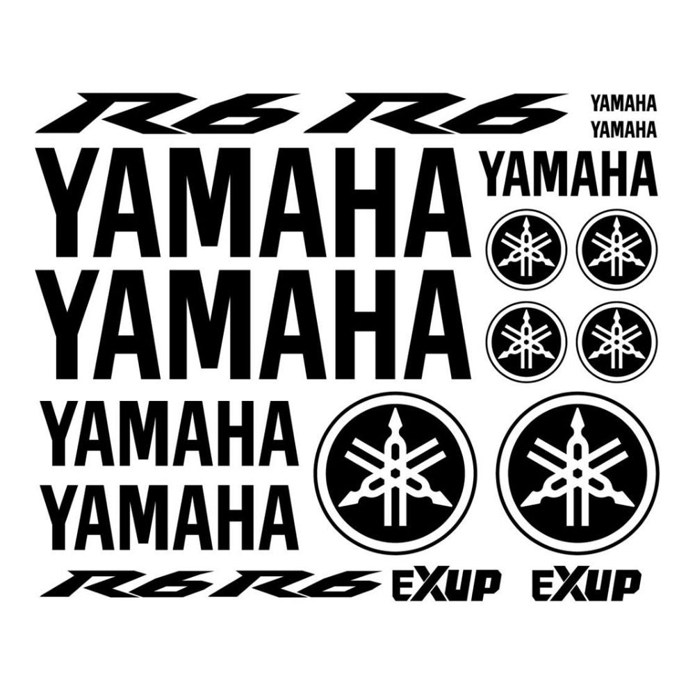 Sticker Master Yamaha R6 Sticker Set-1 Motor Çıkartma Etiket