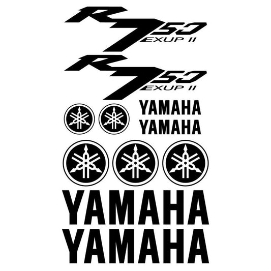 Sticker Master Yamaha R750 Sticker Set Motor Çıkartma Etiket