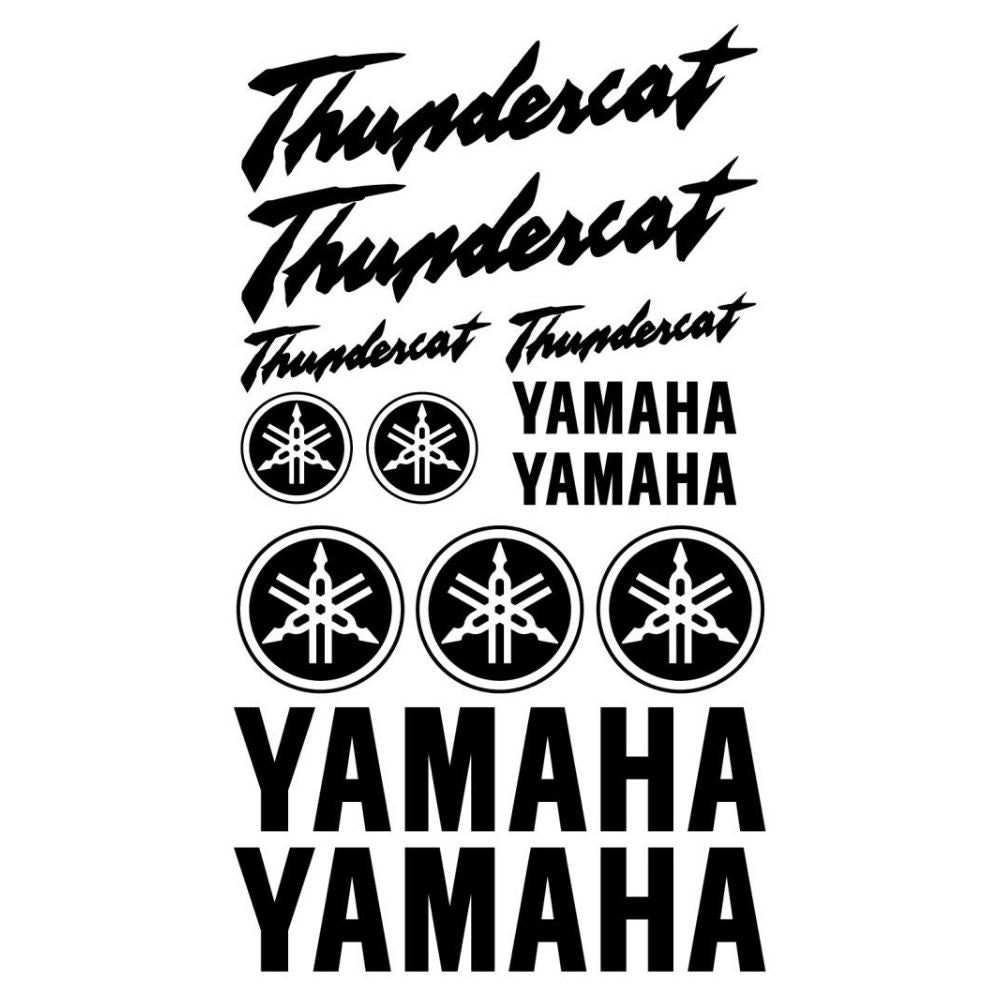 Sticker Master Yamaha Thundercat Sticker Set Motor Çıkartma Etiket