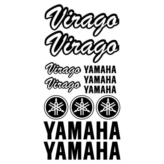 Sticker Master Yamaha Virago Sticker Set Sticker Set Motor Çıkartma Etiket