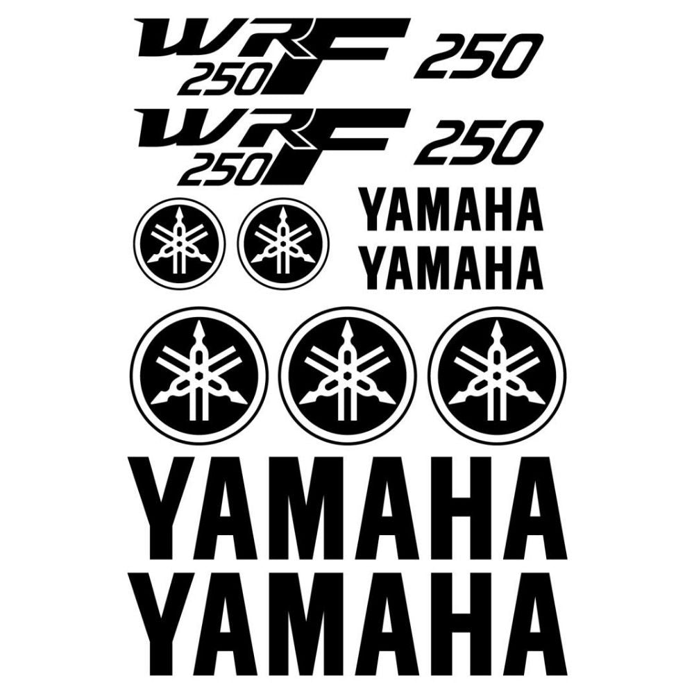 Sticker Master Yamaha Wrf 250 Sticker Set Motor Çıkartma Etiket