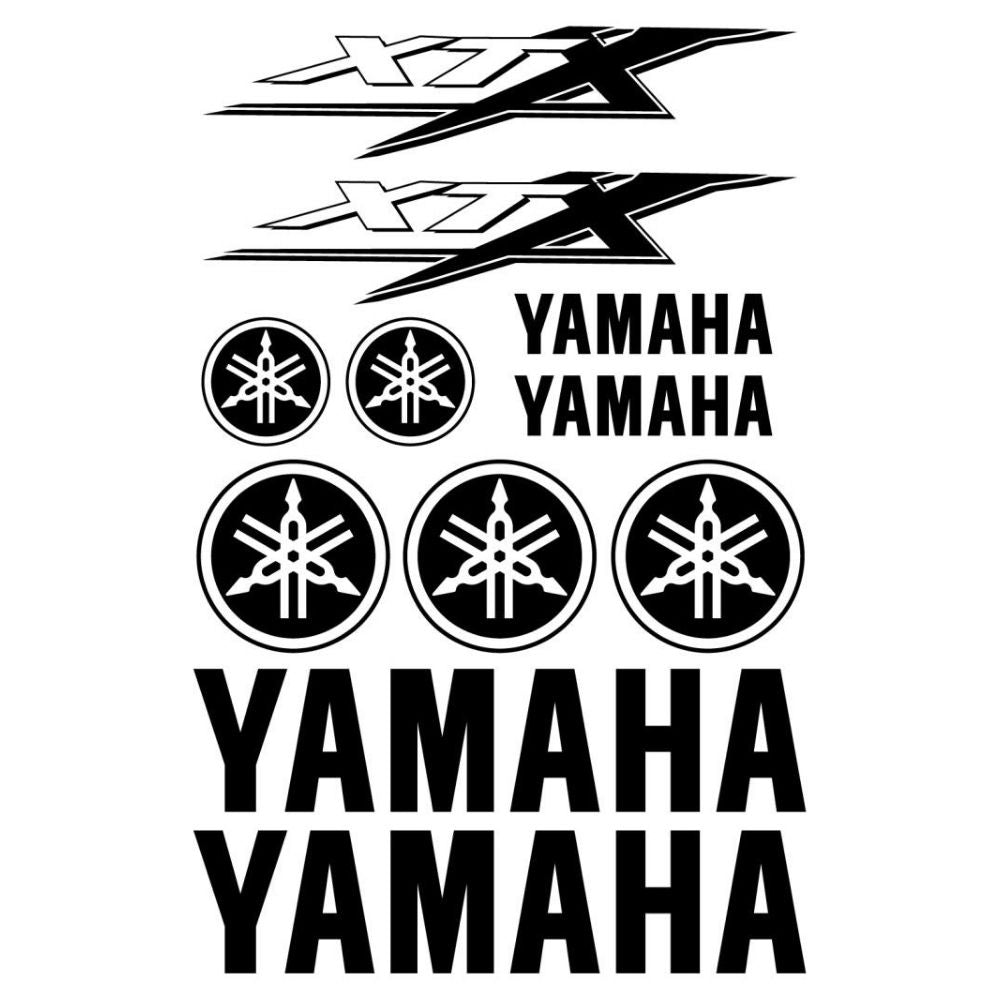 Sticker Master Yamaha XTX Sticker Set Sticker Set Motor Çıkartma Etiket