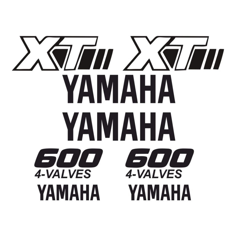 Sticker Master Yamaha Xt600 Sticker Set Motor Çıkartma Etiket