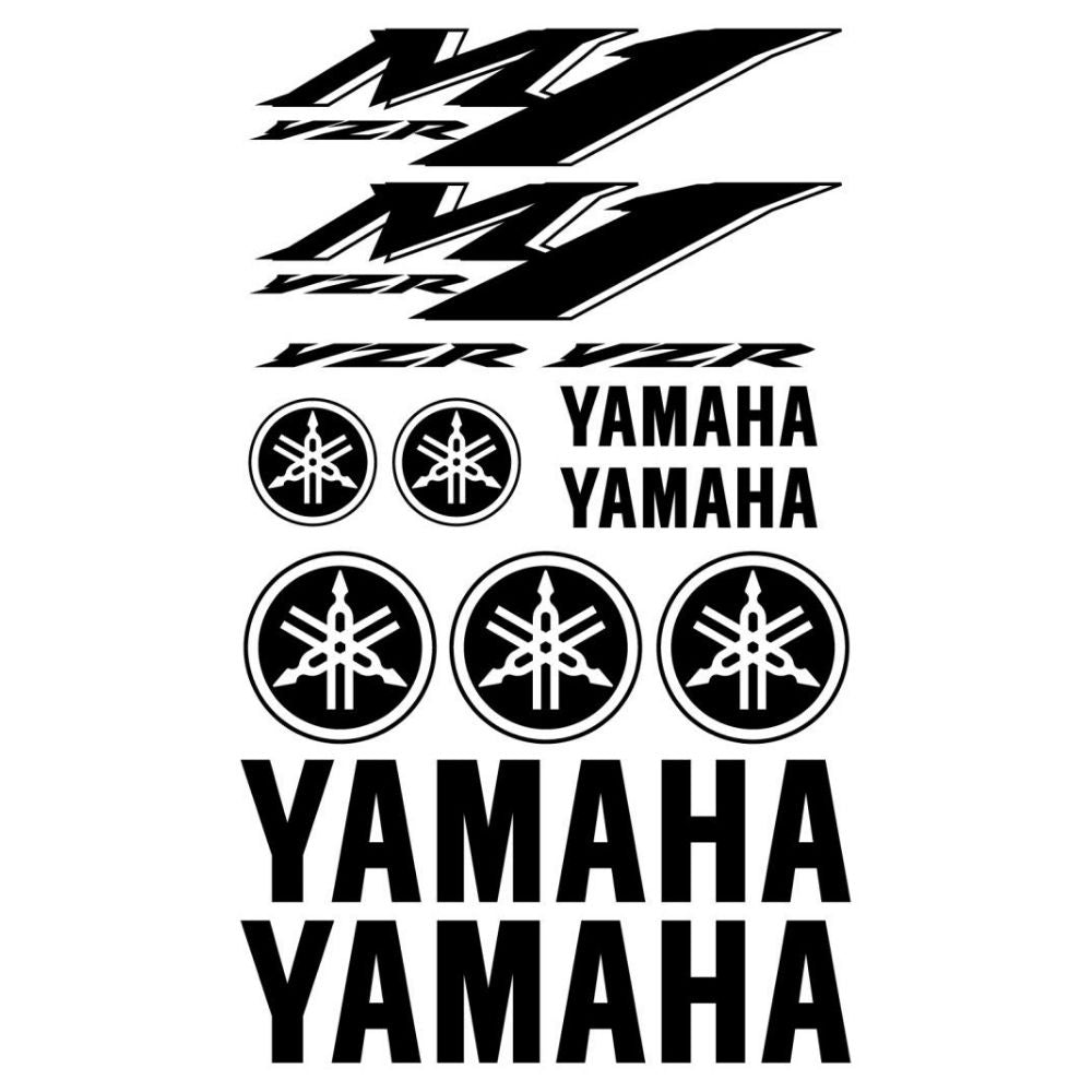 Sticker Master Yamaha YZR M1 Sticker Set Motor Çıkartma Etiket