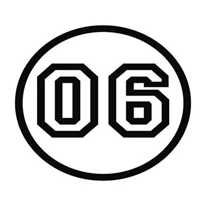 Sticker Master Vespa Numara Motor, Kask, Laptop, Araba, Oto Araç İçin Dayanıklı Etiket Decal 15 Cm