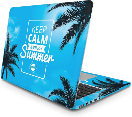 Sticker Master Enjoy Summer Evrensel Sticker Dizüstü Bilgisayar Vinil Sticker Decal 12" 13" 13.3" 14" 15" 15.4" 15.6 inç Dizüstü Bilgisayar Çıkartma Koruyucu Macbook Asus Acer Hp Lenovo Huawei Dell İçin - Sticker Master