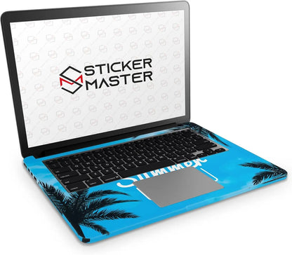 Sticker Master Enjoy Summer Evrensel Sticker Dizüstü Bilgisayar Vinil Sticker Decal 12" 13" 13.3" 14" 15" 15.4" 15.6 inç Dizüstü Bilgisayar Çıkartma Koruyucu Macbook Asus Acer Hp Lenovo Huawei Dell İçin - Sticker Master