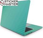 Yeşil Halftone Laptop Sticker Noktalı Tasarım Seti | Sticker Master