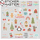 Yılbaşı Sticker Seti 100 Adet Christmas | Sticker Master