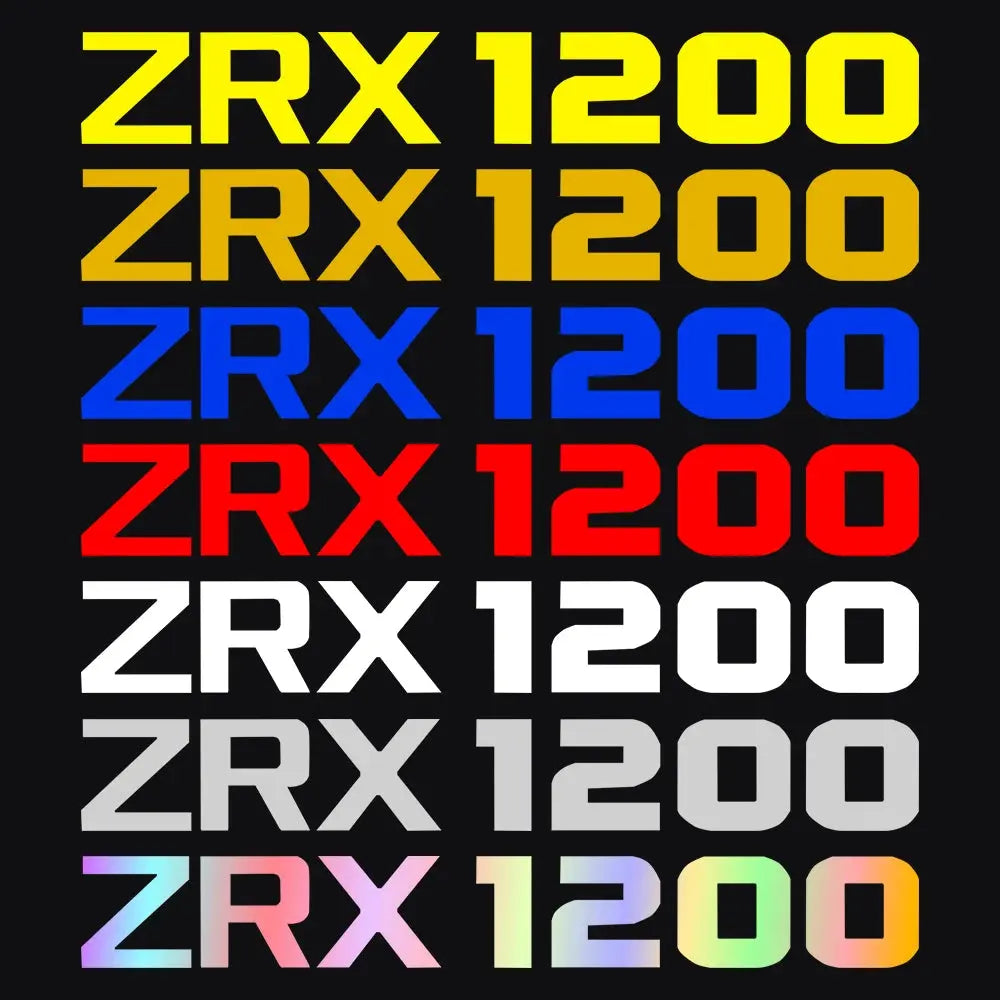 ZRX1200 Motosiklet Sticker Su Geçirmez 2000-2017 | Sticker Master Sticker Master