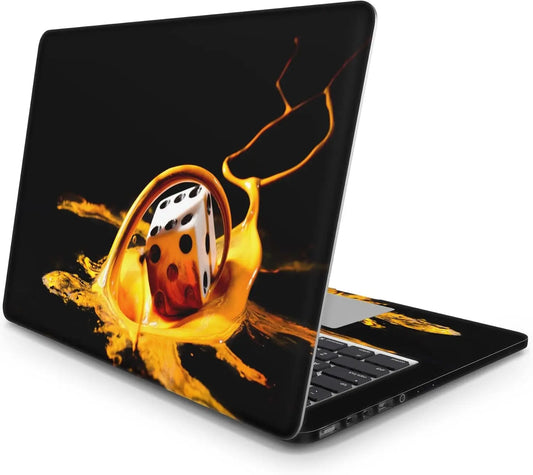 Sticker Master Dice Evrensel Sticker Dizüstü Bilgisayar Vinil Sticker Decal 12" 13" 13.3" 14" 15" 15.4" 15.6 inç Dizüstü Bilgisayar Çıkartma Koruyucu Macbook Asus Acer Hp Lenovo Huawei Dell İçin - Sticker Master