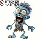 Zombi Sticker Araba | Su Geçirmez Vinil Çıkartma | Sticker Master