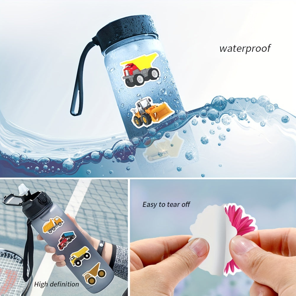 İnşaat Araçları Sticker Seti 60’lı | Sticker Master