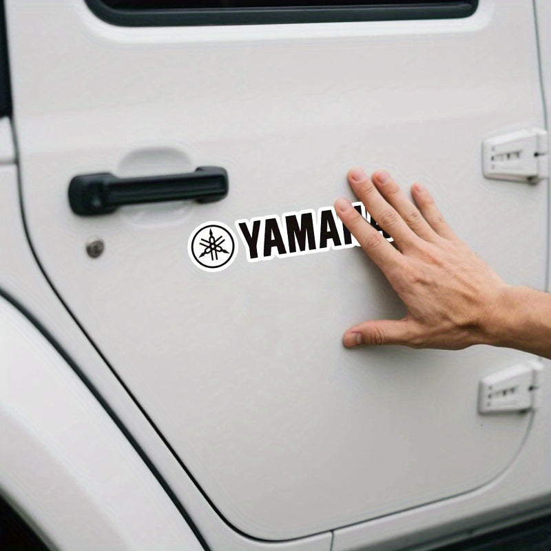 Sticker Master 3 Adet Yamaha Araç Sticker Seti - 15 Cm Motor Çıkartma Etiket