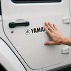 Sticker Master 3 Adet Yamaha Araç Sticker Seti - 15 Cm Motor Çıkartma Etiket