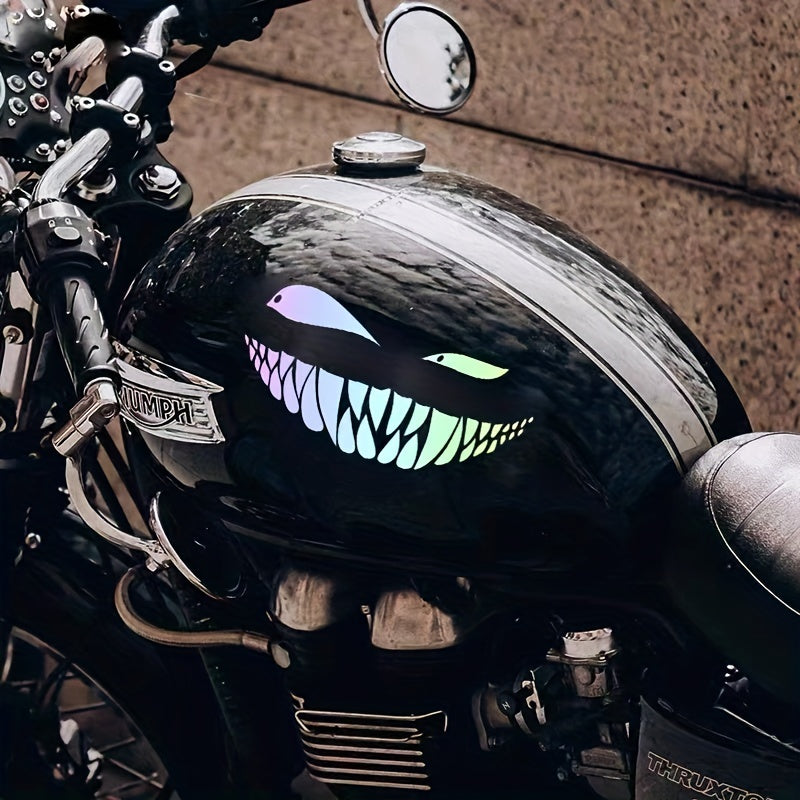 Evil Smile Araba ve Motosiklet Sticker Su Geçirmez | Sticker Master