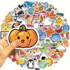 Karışık Sevimli Karikatür Sticker Seti 100’lü | Sticker Master
