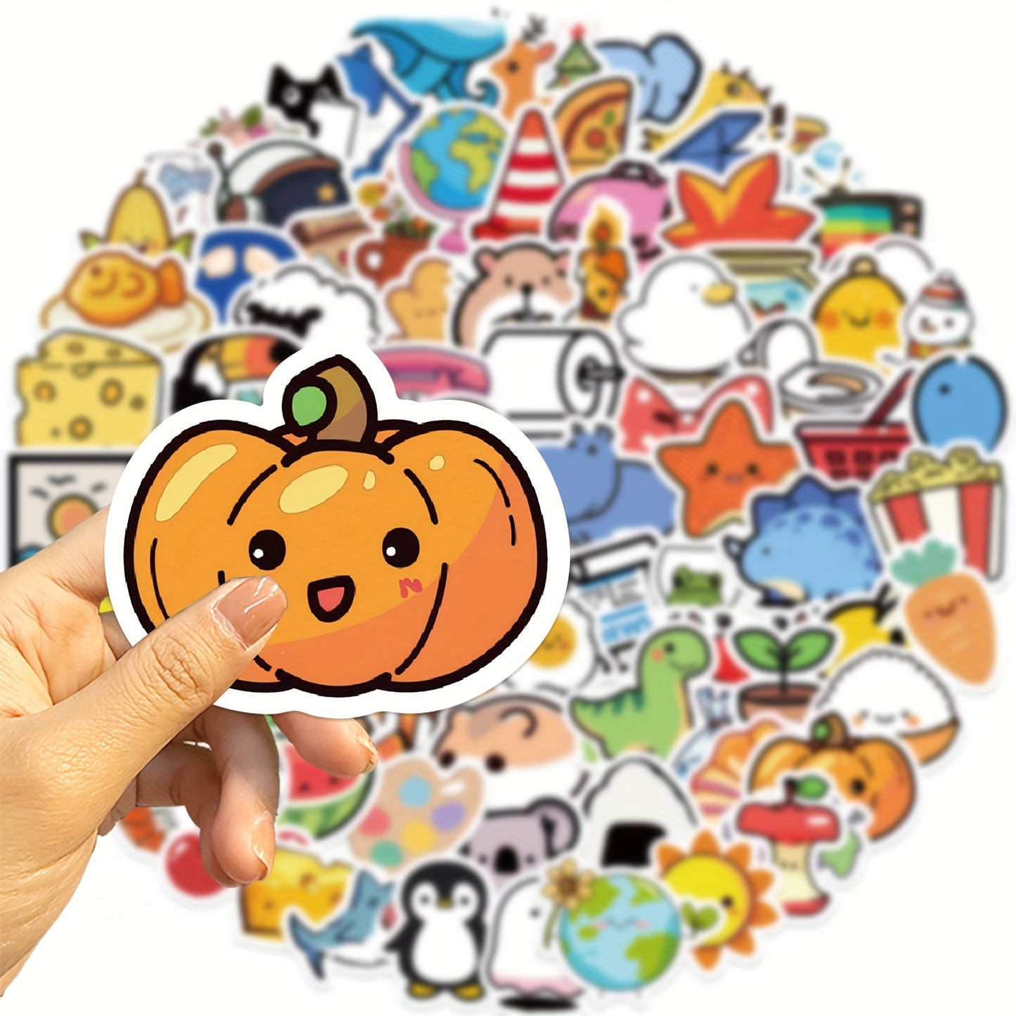 Karışık Sevimli Karikatür Sticker Seti 100’lü | Sticker Master
