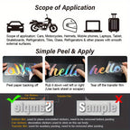 Evil Smile Araba ve Motosiklet Sticker Su Geçirmez | Sticker Master