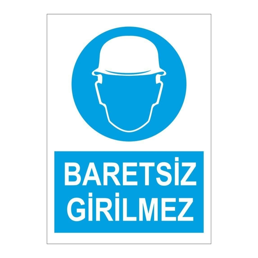 Sticker Master Baretsiz Girilmez Sticker