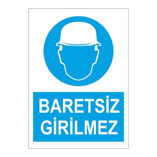 Sticker Master Baretsiz Girilmez Sticker