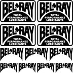 Sticker Master Bel Ray Sponsor Set Oto Motor Araba Sticker