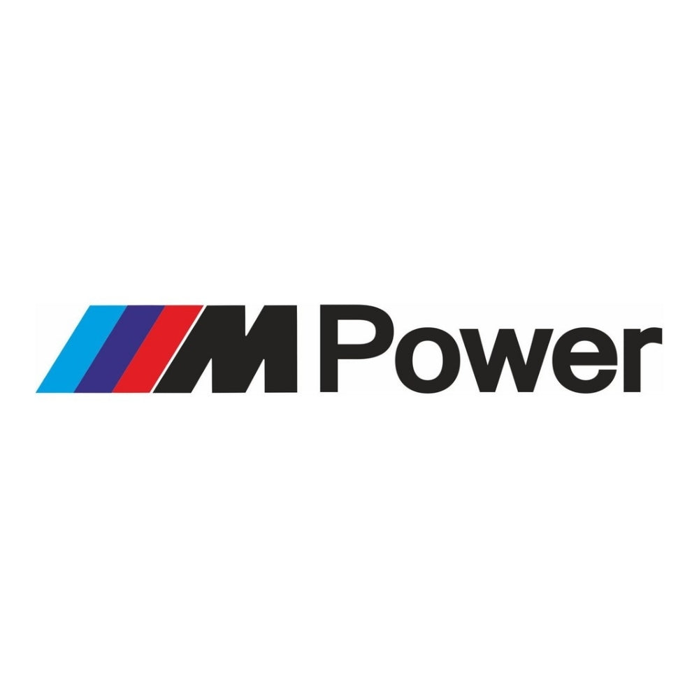 Sticker Master BMW M Power Sticker Oto Motor Etiket - 15, 20, 25, 30, 40 cm