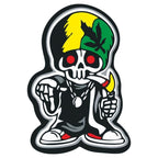 Sticker Master Bob Marley -1 Sticker Motor, Kask, Laptop, Araba, Oto Araç İçin Dayanıklı Etiket Decal 15 Cm