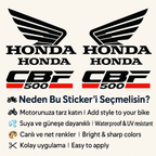 Sticker Master Cbf 500 Komple Sticker Set Motor Çıkartma Etiket