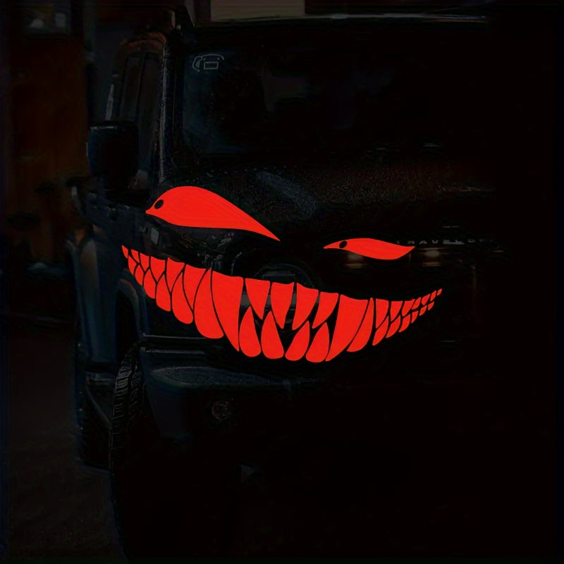 Evil Smile Araba ve Motosiklet Sticker Su Geçirmez | Sticker Master