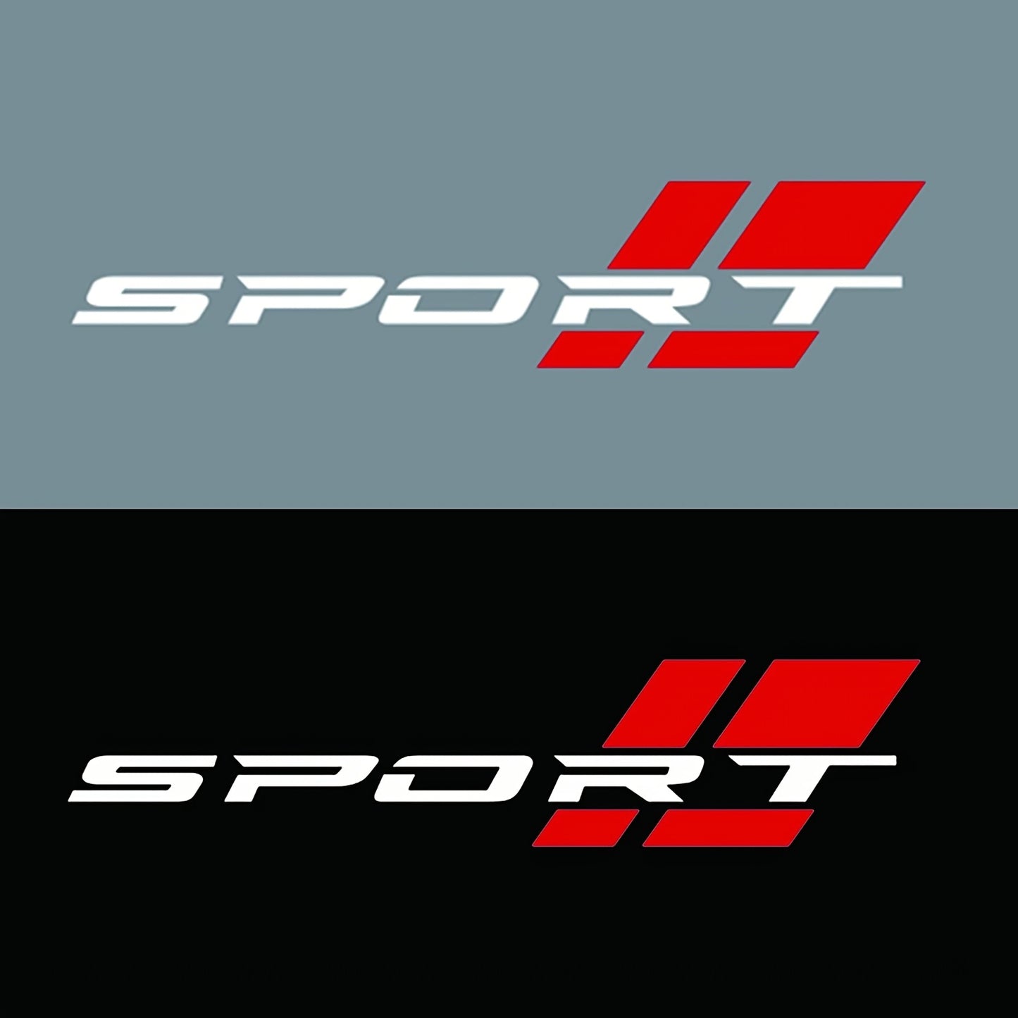 Sport Araba Sticker 2li Set 40.6cm Su Geçirmez | Sticker Master