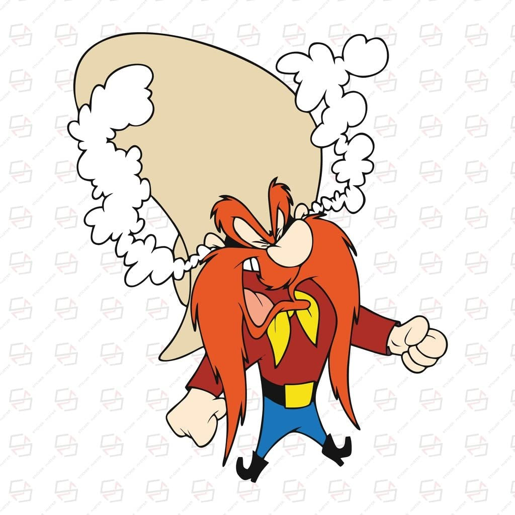 Sticker Master Küfürbaz Haydo Sticker Araba Oto Etiket Çıkartma Motor PC Bilgisayar 11 X 13 Cm