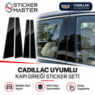 Cadillac Uyumlu Kapı Direği Sticker Seti