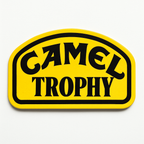 Camel Trophy Sticker Araba, Laptop, Kask, Motor Etiket | Sticker Master