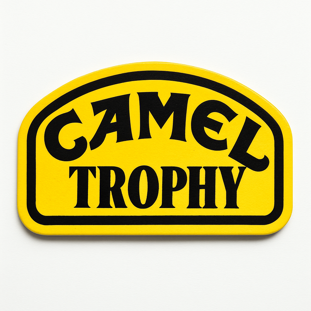 Camel Trophy Sticker Araba, Laptop, Kask, Motor Etiket | Sticker Master
