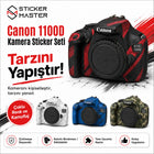 Canon 1100D Uyumlu Kamera Sticker Seti