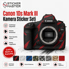 Canon 1Ds Mark III Uyumlu Kamera Sticker Seti
