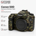 Canon 50D Uyumlu Kamera Sticker Seti