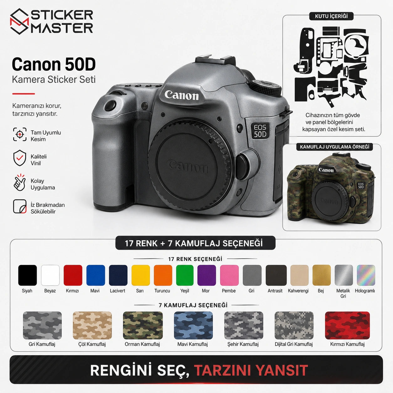 canon-50d-kamera-sticker-seti-renk-ve-kamuflaj