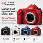 Canon 5D2 Uyumlu Kamera Sticker Seti