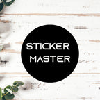 Sticker Master – Etkinlik Paketi: 1000 Logo Sticker + Roll-up Banner + Masa Üstü Sümen Seti