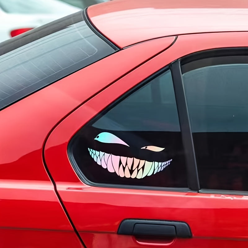 Evil Smile Araba ve Motosiklet Sticker Su Geçirmez | Sticker Master