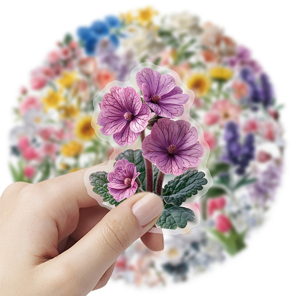 Çiçek Vinil Sticker Seti 50’li | Sticker Master